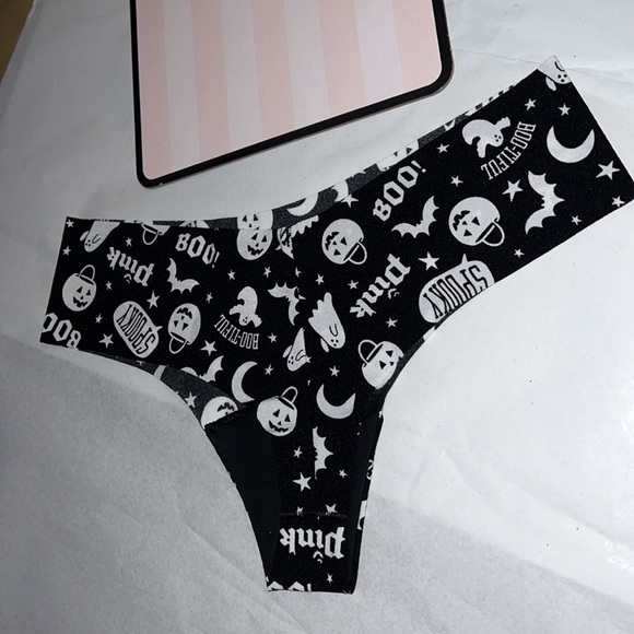 (M) Victoria’s Secret (PINK) Halloween THONG No Show Panty - Picture 7 of 11